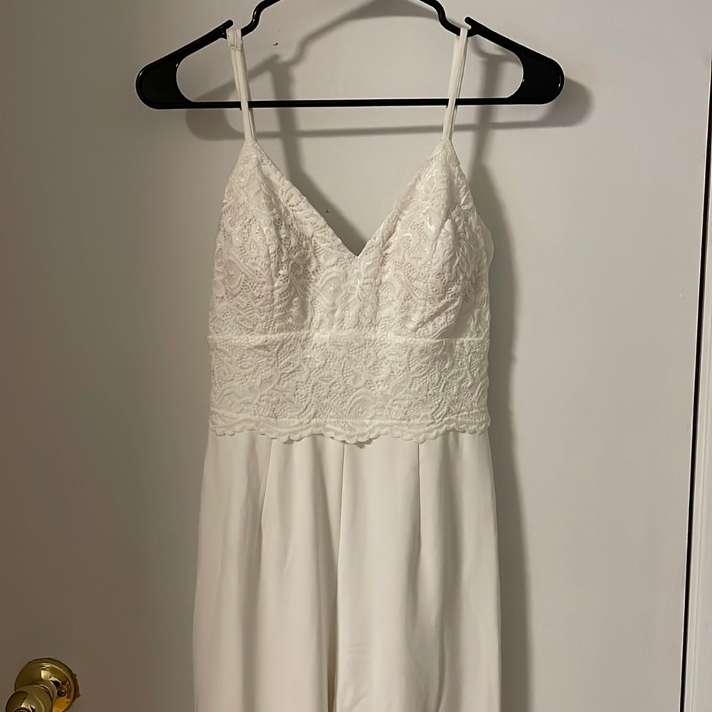 White jumpsuit